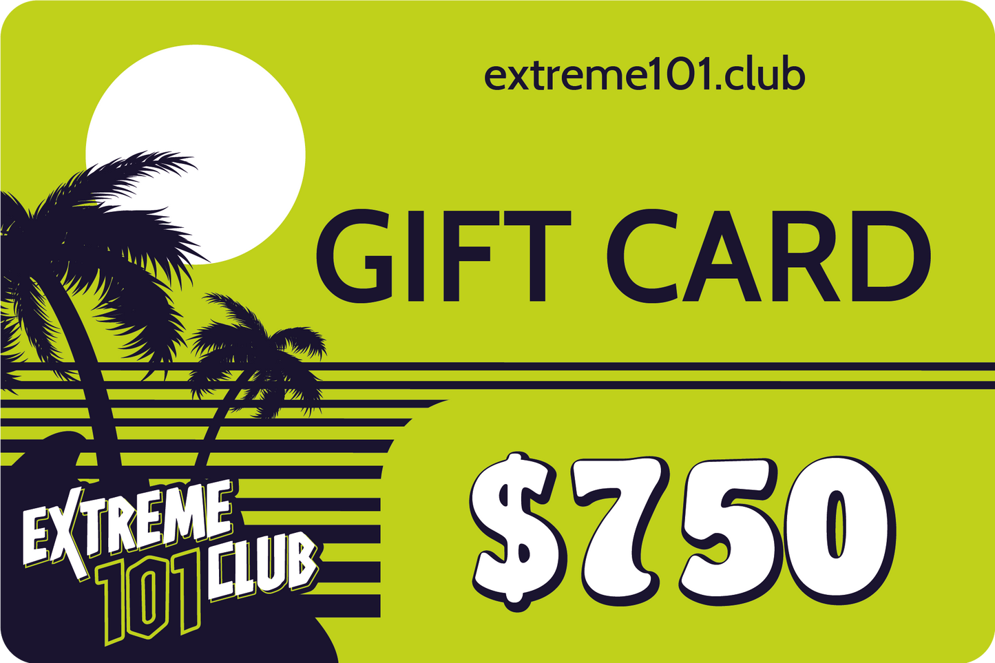 Порадуйте своих близких подарочной картой от Extreme101club.